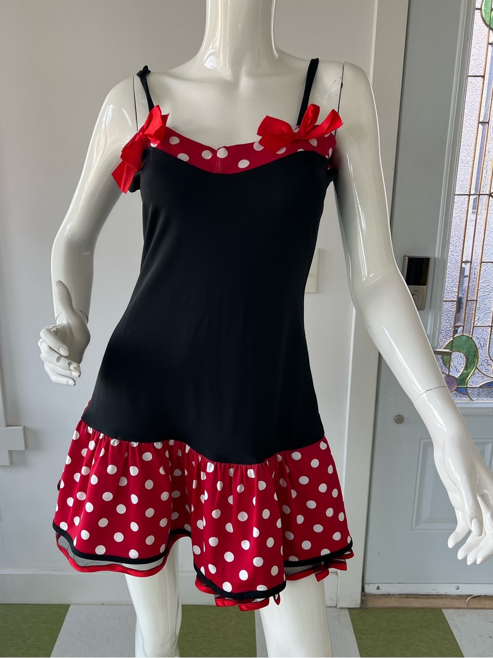 Miss Mouse outfit  Sexy dress Halloween , Fun polka dot